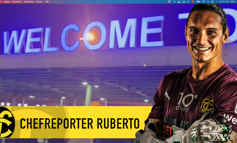 Unser Reporter Ruberto  ??